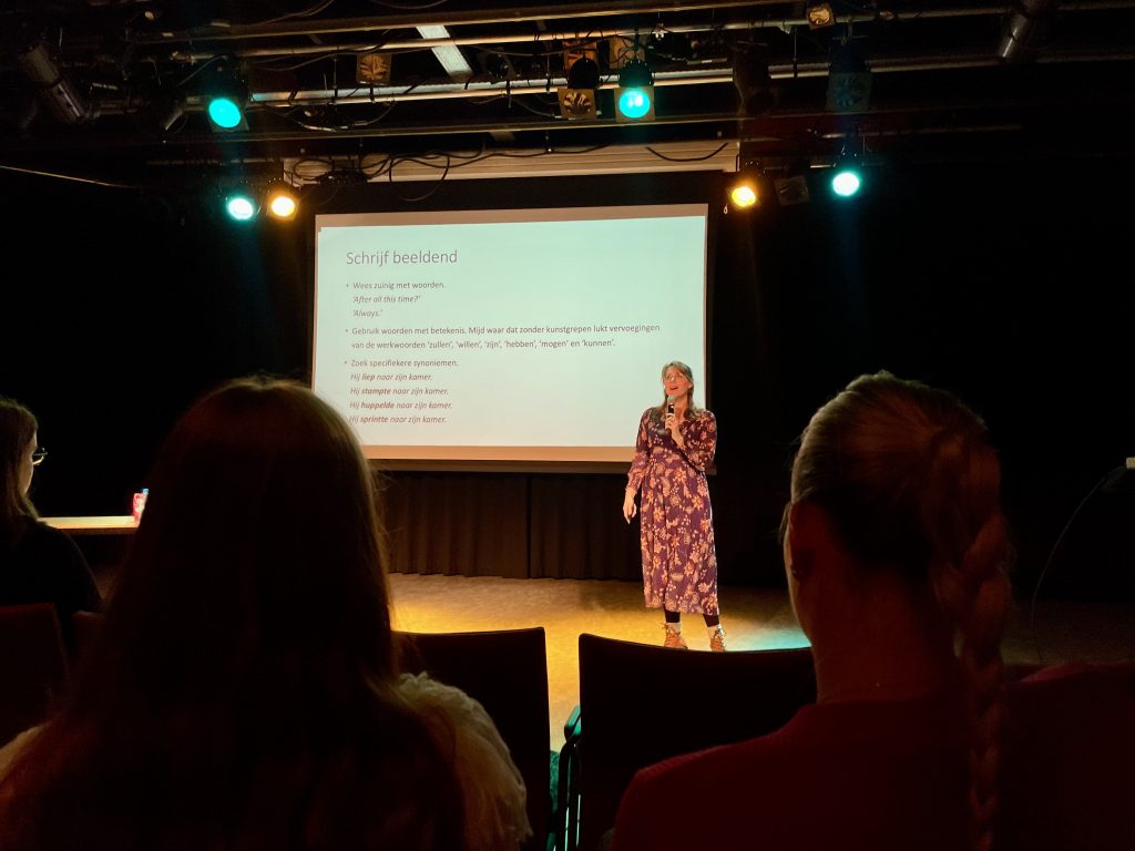 Lisette Jonkman, Masterclass, Schrijven