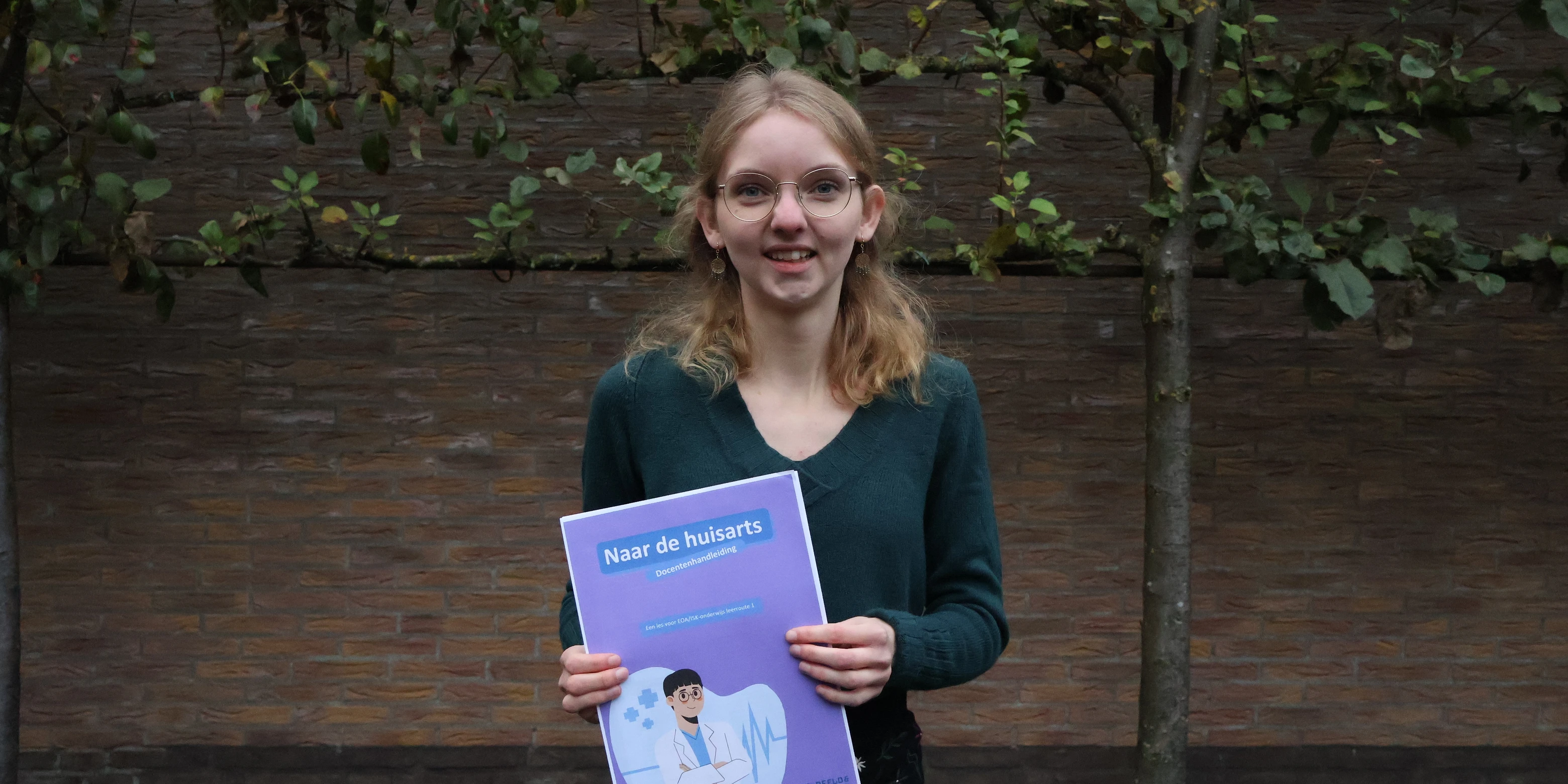 Maaike de Haas maakte een educatieve les voor nieuwkomers in Nederland en won de Media & Onderwijs prijs