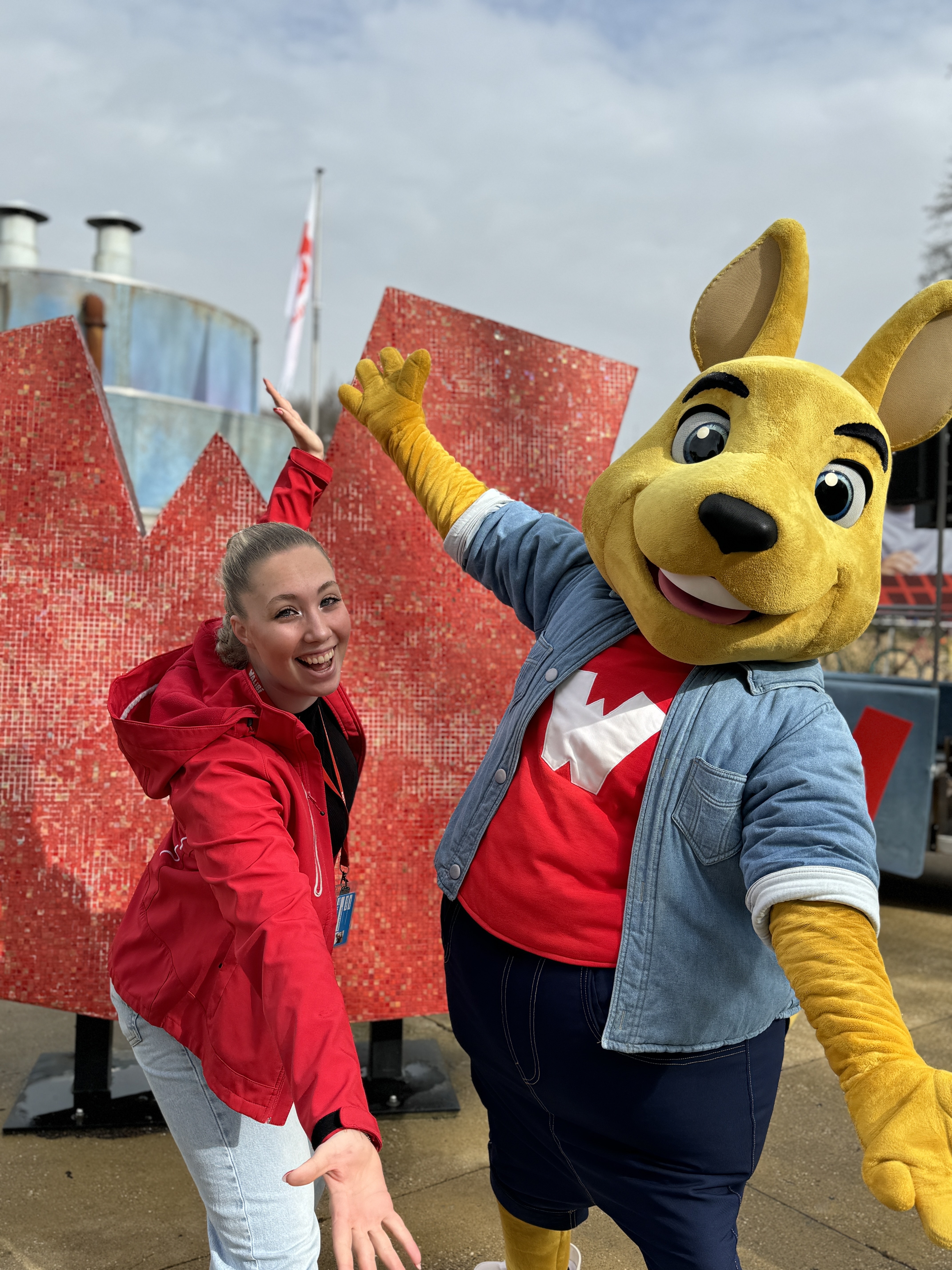 Stage lopen bij een pretpark? Cheyenne deed het!
