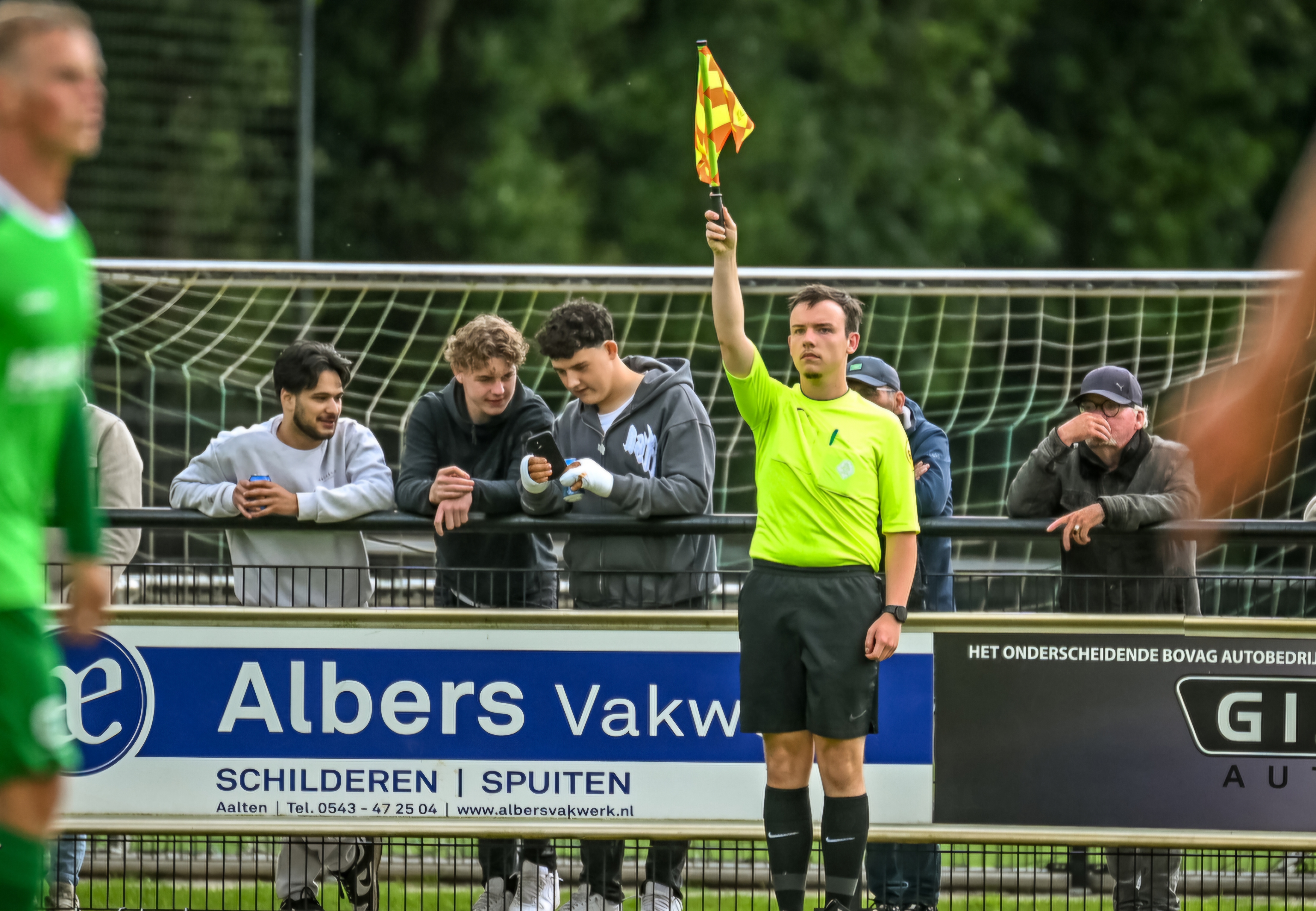 Lars Westendorp werd door zijn maatschappelijke stage scheidsrechter voor de KNVB
