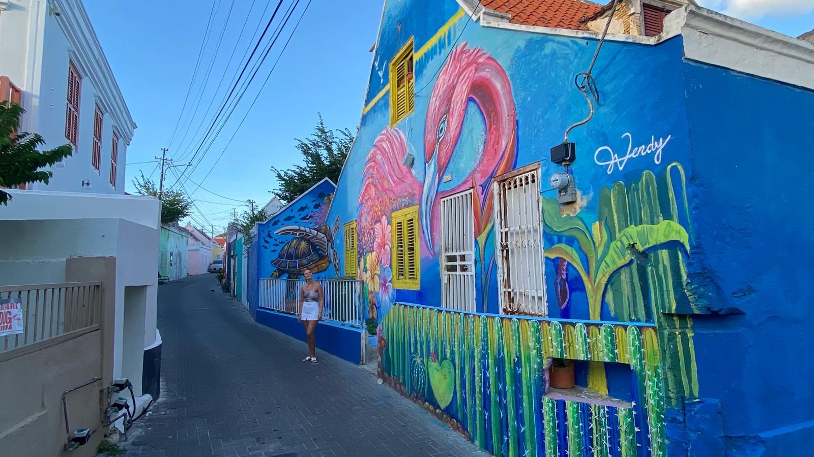 Marit ging het avontuur aan in Curaçao