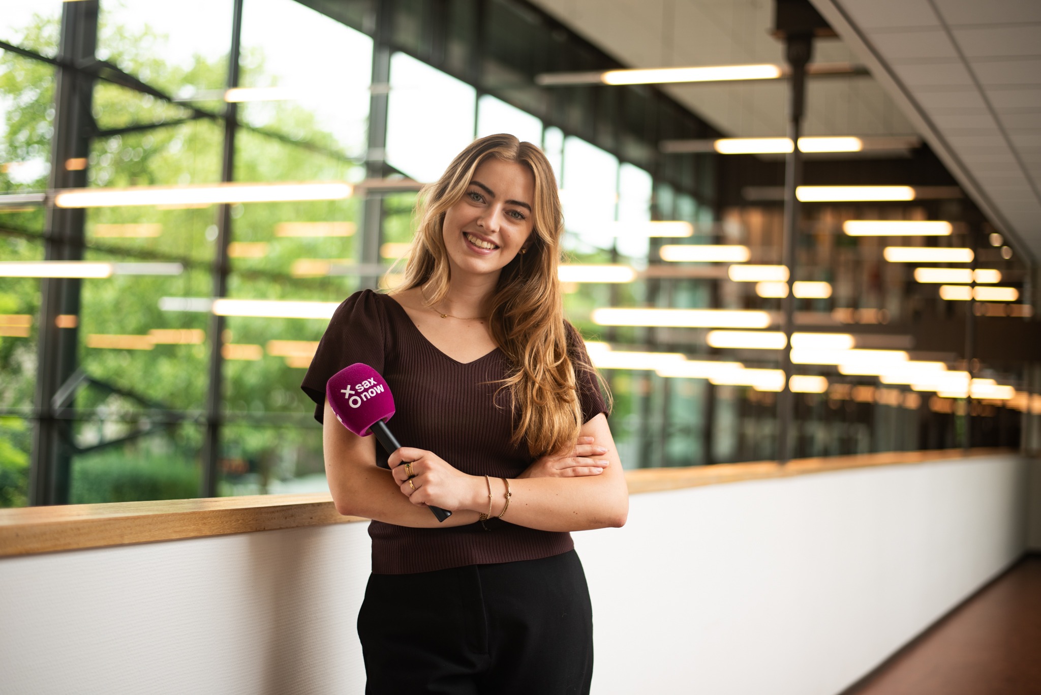 Sterre haar stage bij SaxNow: ‘Van stagiair naar studentredacteur’